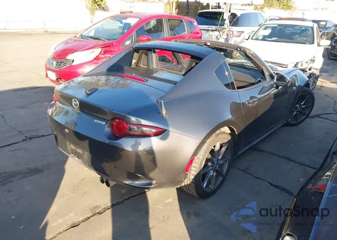 2019 Mazda Mx-5 Miata Rf Grand Touring z USA, uszkodzony, nr VIN JM1NDAM71K0300446